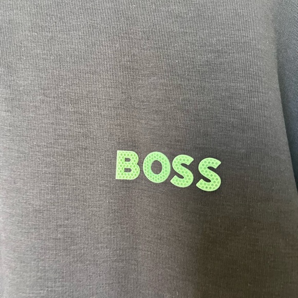 NWT Hugo Boss grey quarter zip sweatshirt size XXXL - Picture 2 of 11